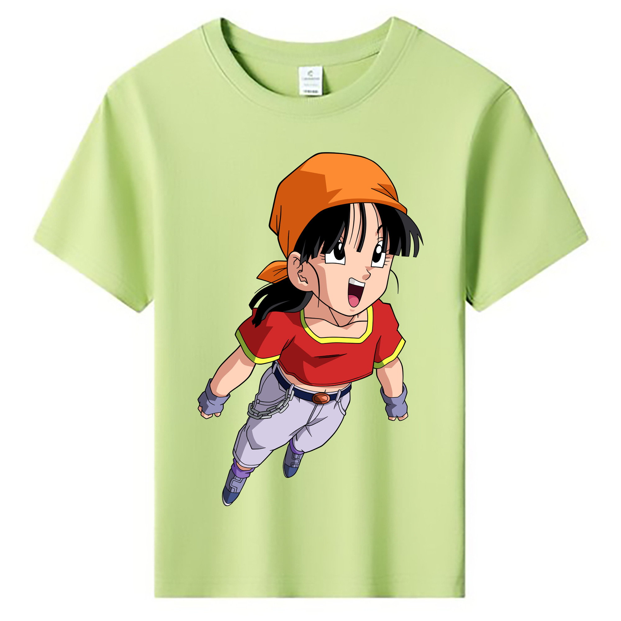 （画像用） ドラゴンボール パン DRAGON BALL Pan 綿100％キッズTシャツ（フロントプリント）